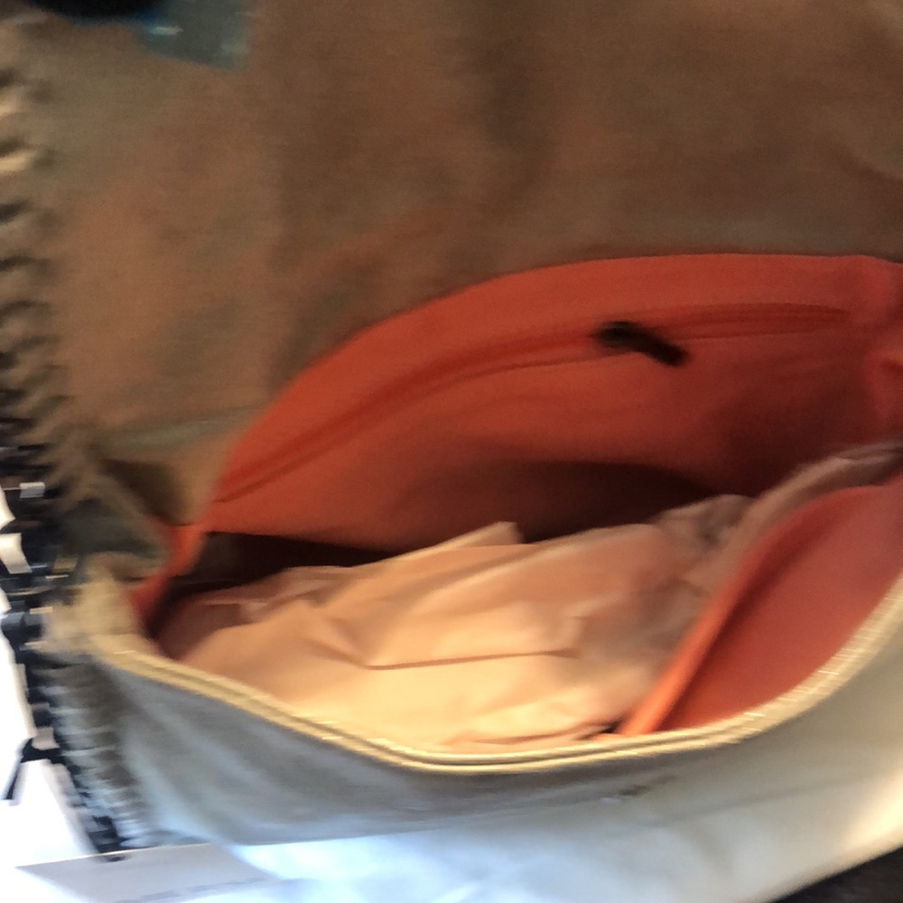 Merci bag clutch crossbody silver with wallet set - Picture 2 of 3